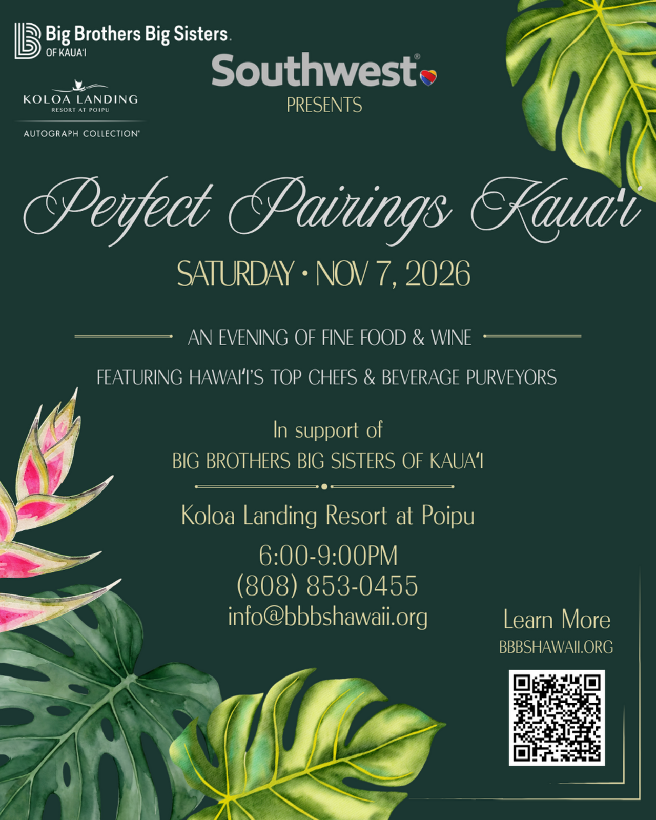 Kaua'i Perfect Pairings 2026 logo
