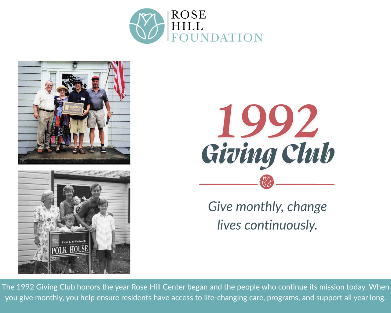 1992 Giving Club logo