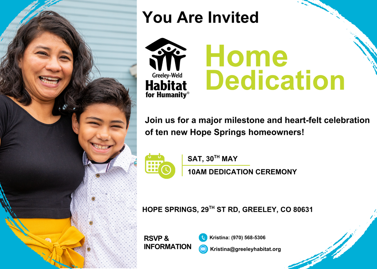 Guest RSVP: Home Dedication Event logo