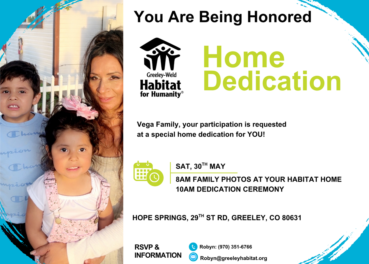 Homeowner RSVP: Your Home Dedication logo