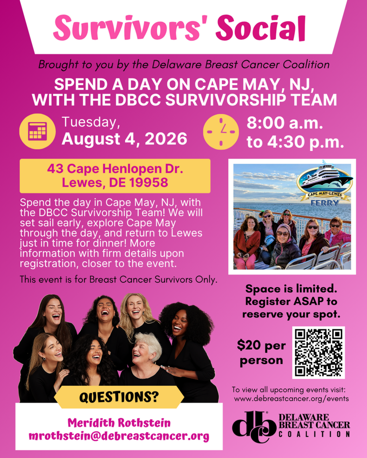 Survivor Social A Day on Cape May logo