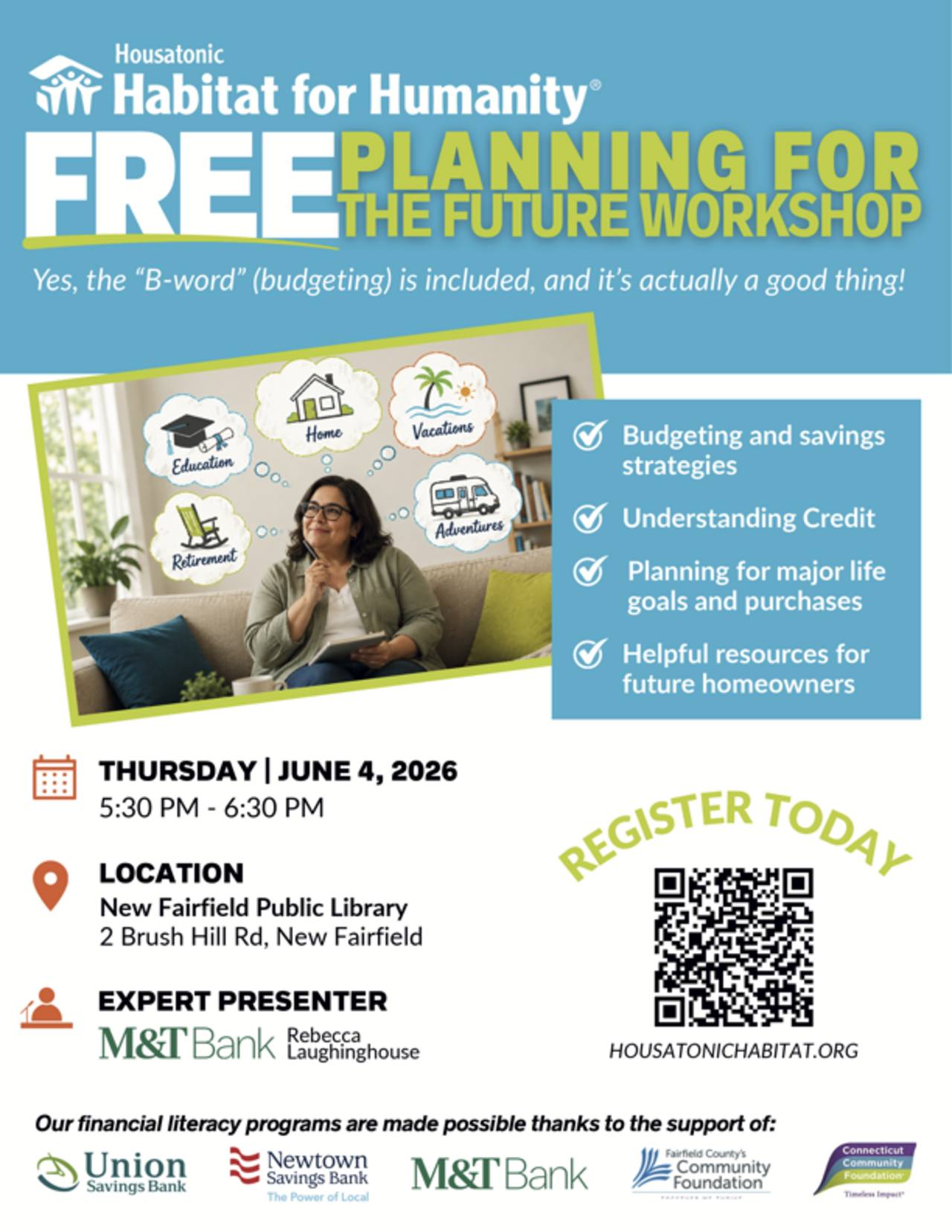 Free Planning For The Future Workshop June 4, 2026 logo