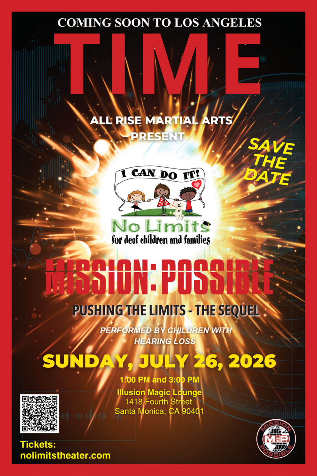 Mission: POSSIBLE Pushing the Limits 2026 - Los Angeles logo