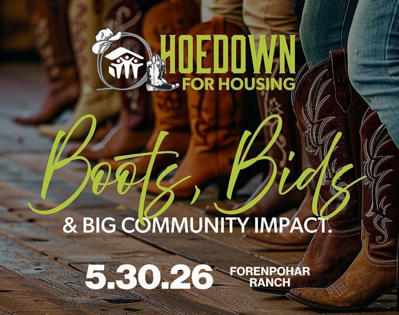 Hoedown for Housing Volunteer Opportunities logo