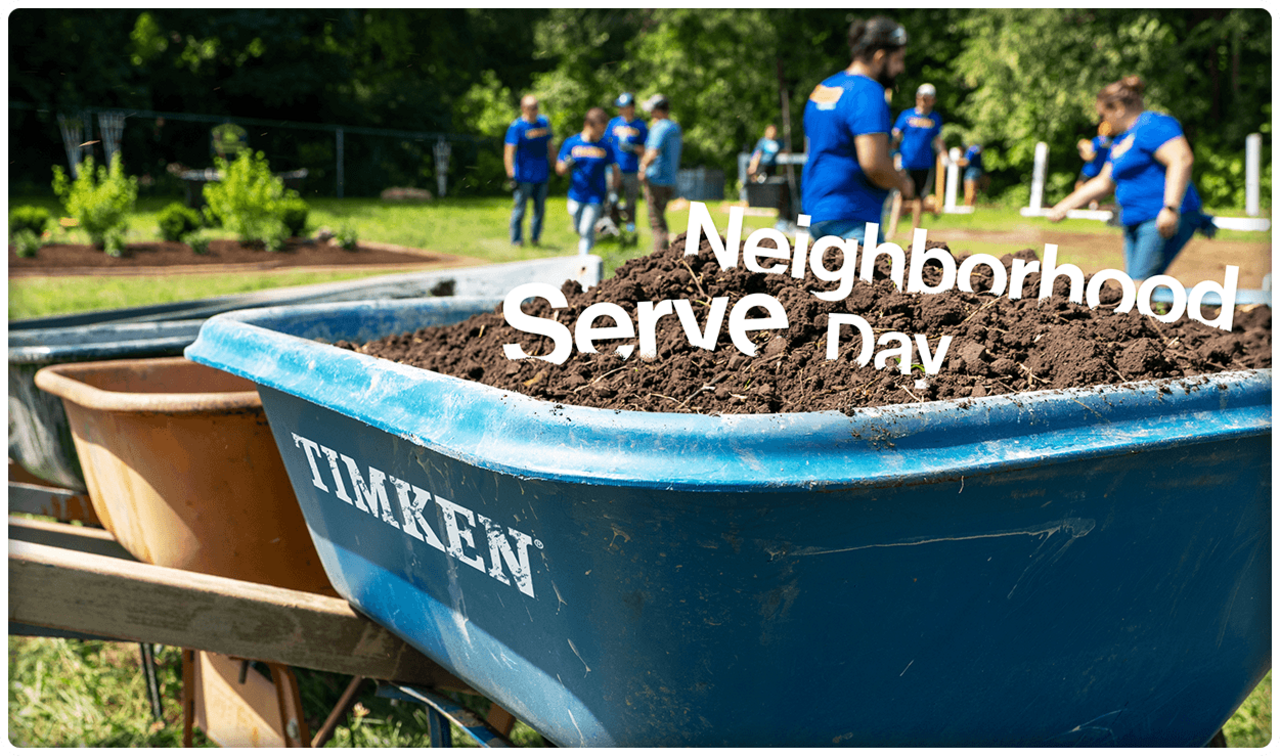 Timken Neighborhood Make-Up Day: Southeast Canton logo