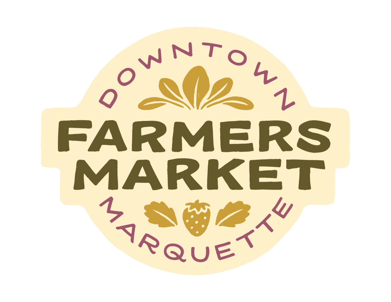 Michigan Downtown Marquette Farmers Market June logo