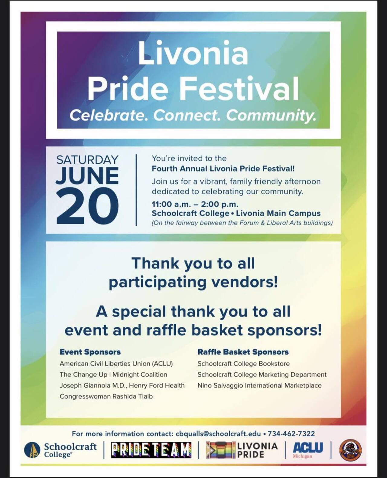 Michigan Livonia Pride logo