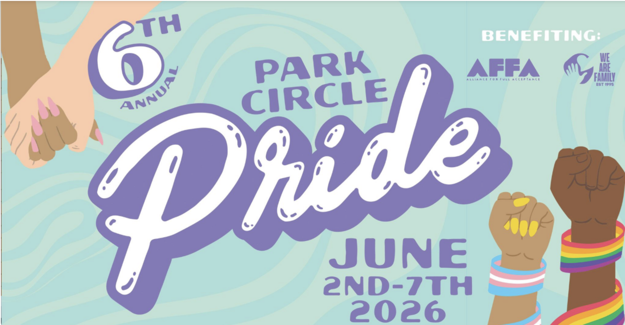 South Carolina Pride Flag Raising 2026 Park Circle Pride logo