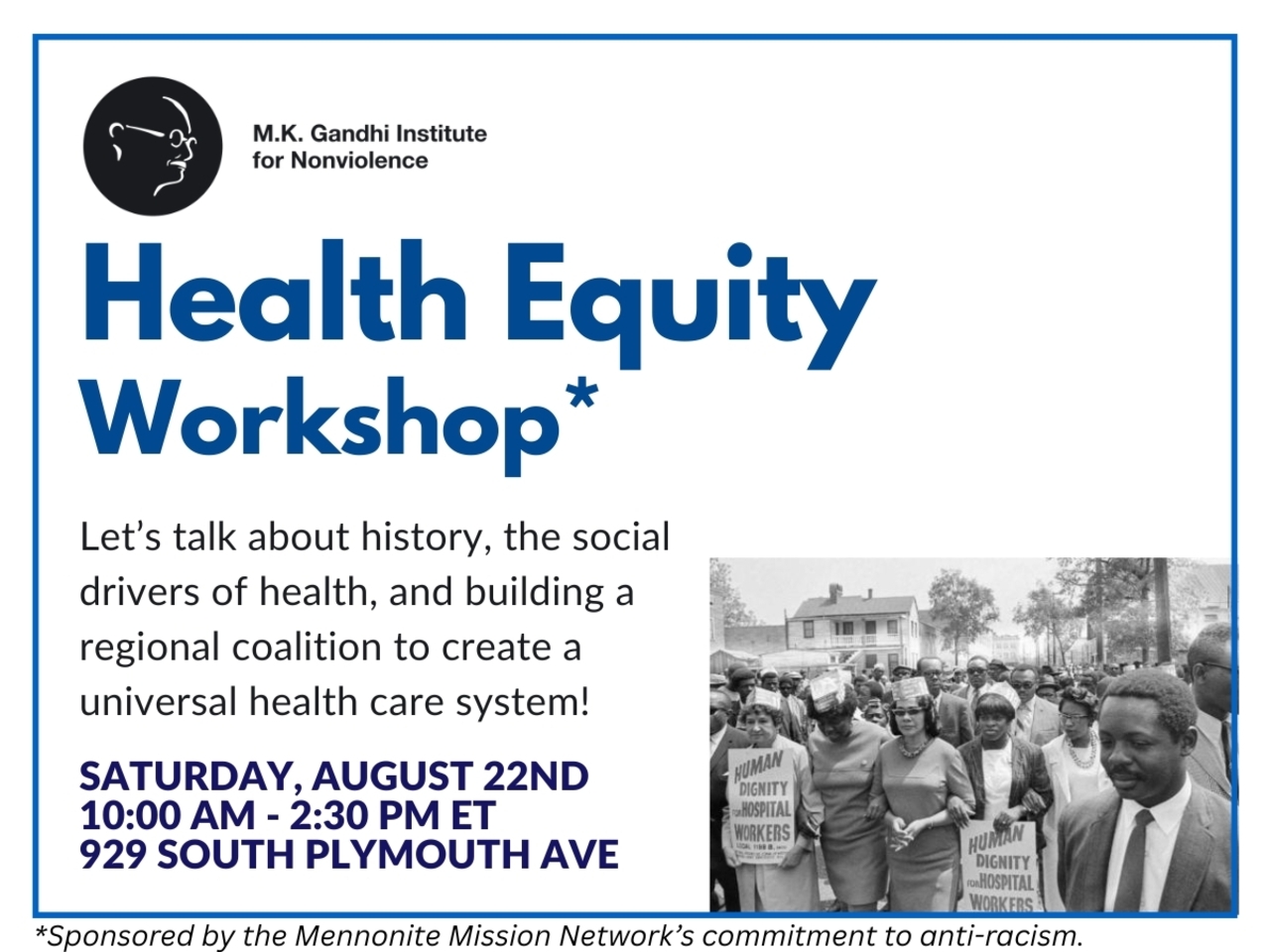 Health Equity Workshop logo