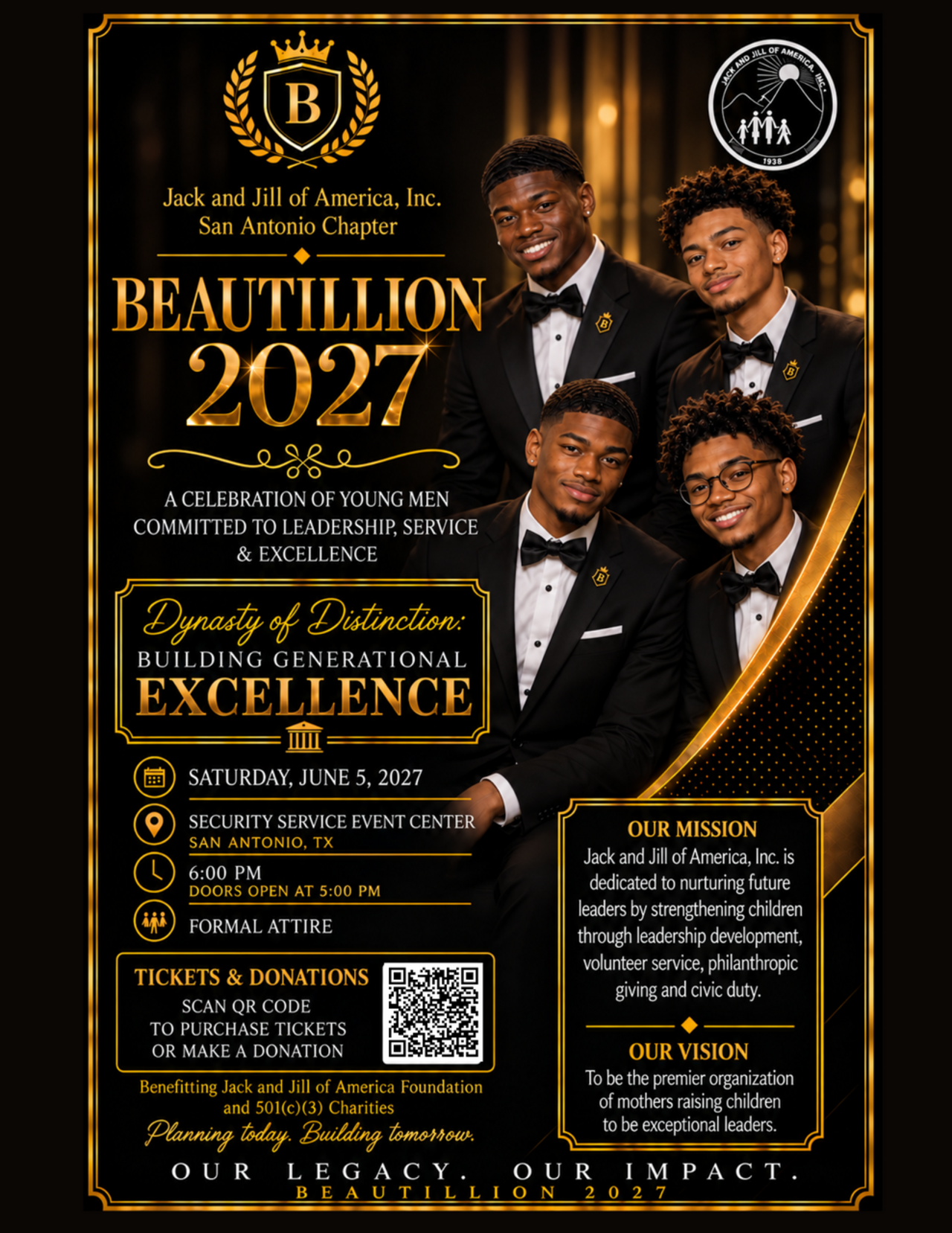 San Antonio Beautillion Ball logo