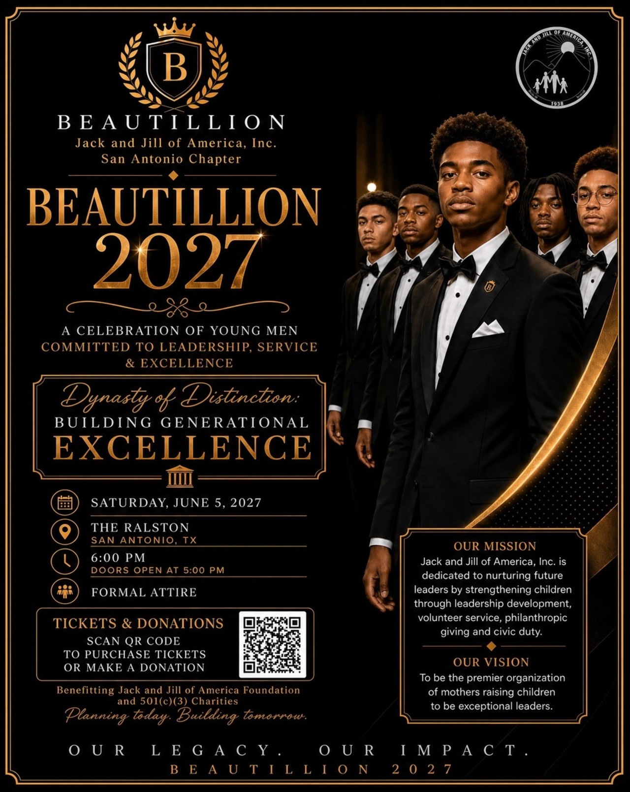 San Antonio Beautillion  Ball logo