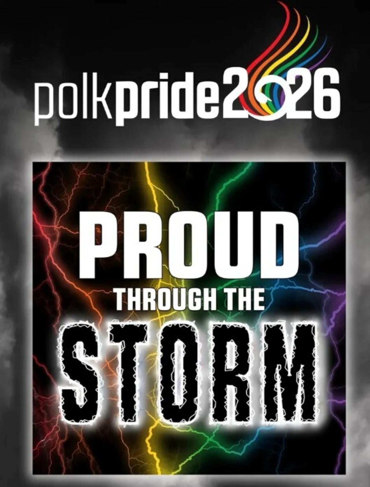 Florida - Polk Pride in the Park 2026 logo