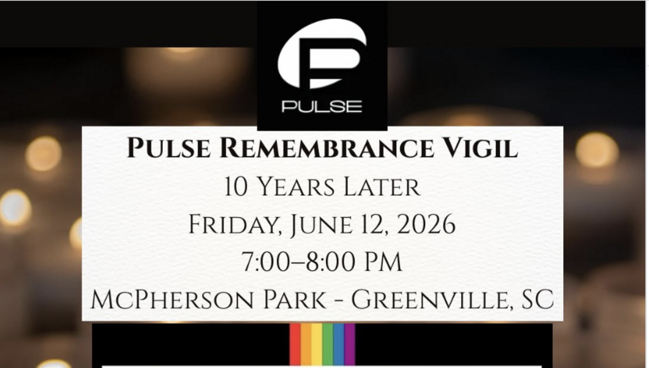 South Carolina 2026 Pulse Remembrance Vigil logo
