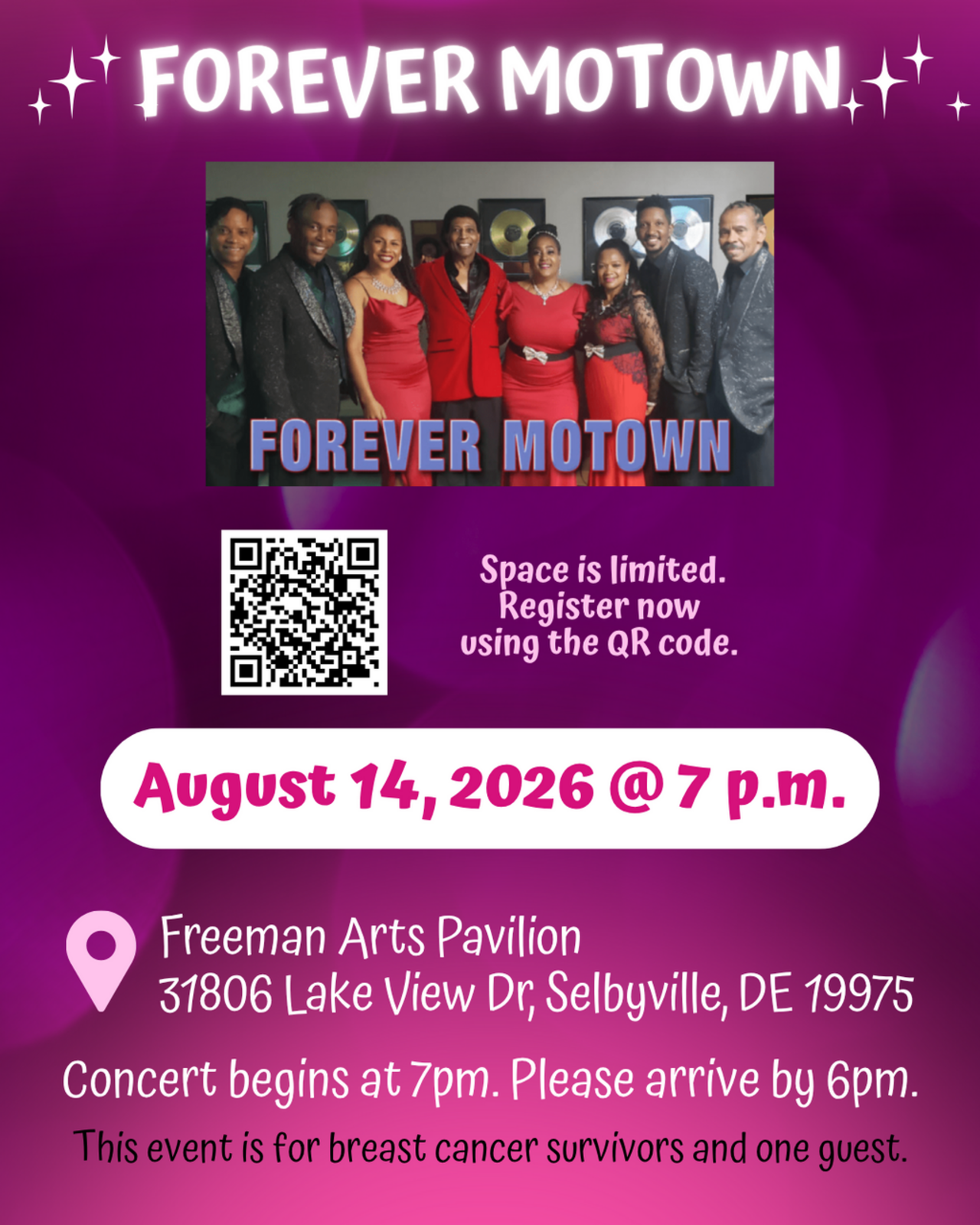 Forever Motown - 2nd Annual Survivor Concert Series logo