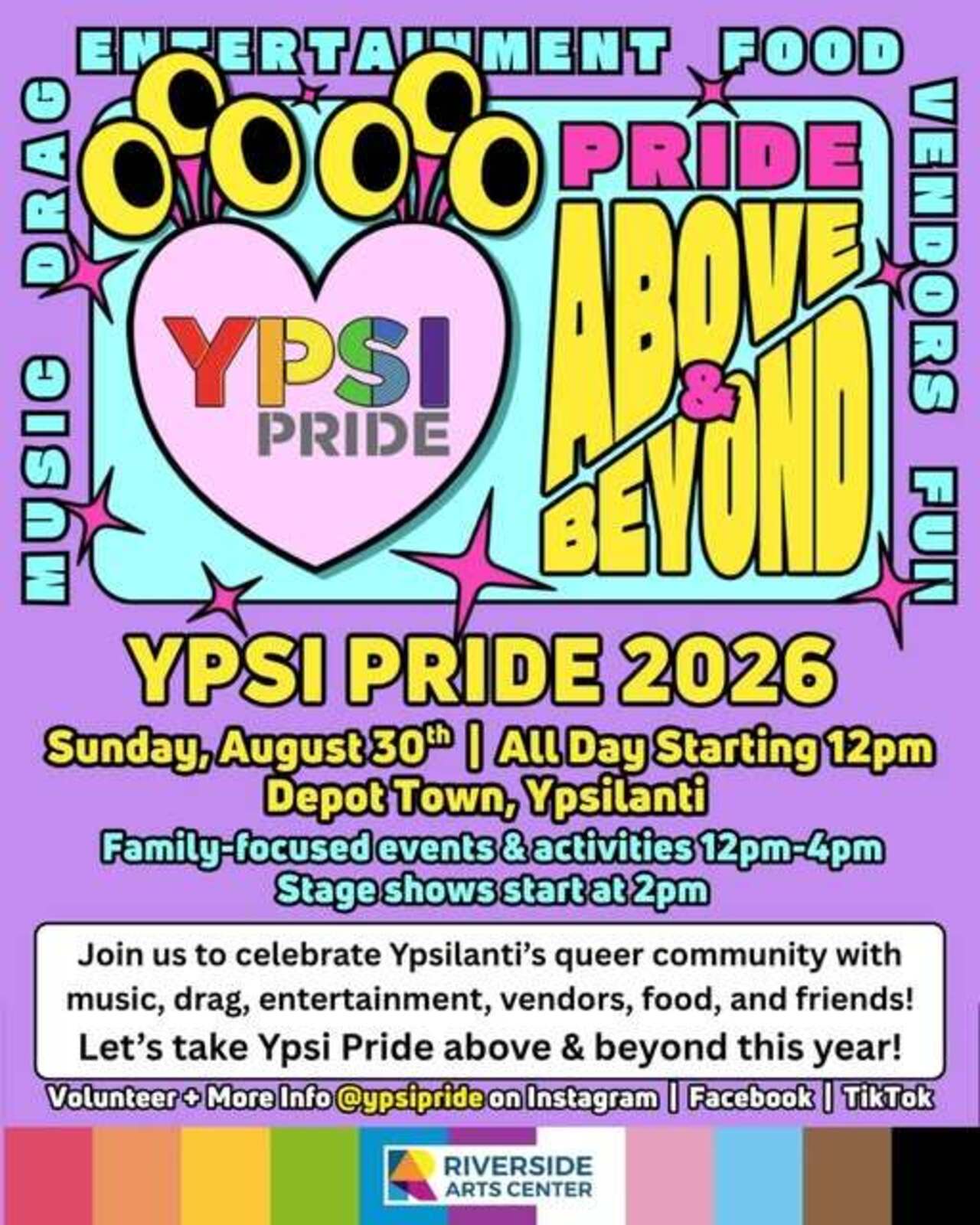 Michigan - Ypsilanti Pride logo