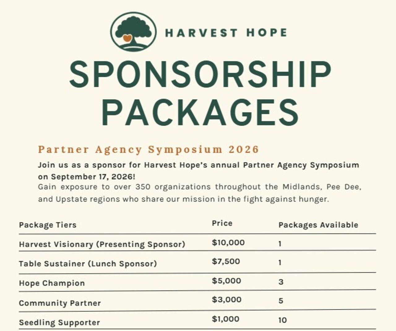 Agency Symposium 2026 - Sponsors logo