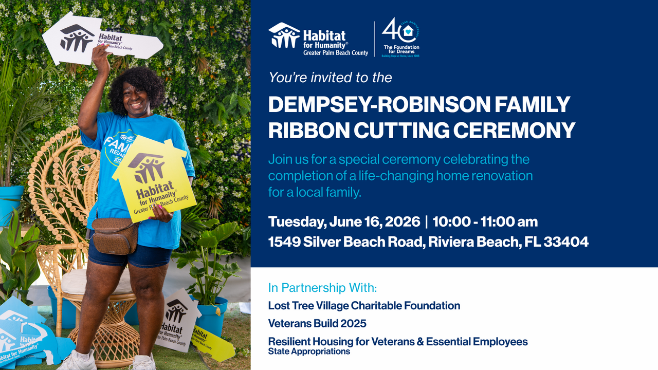 Dempsey-Robinson Family Ribbon Cutting Ceremony logo