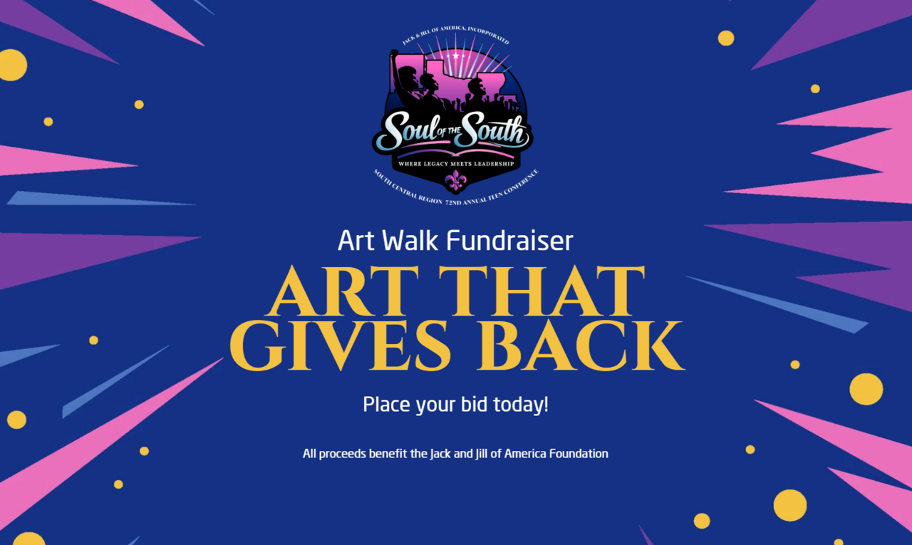 Art Walk Fundraiser logo