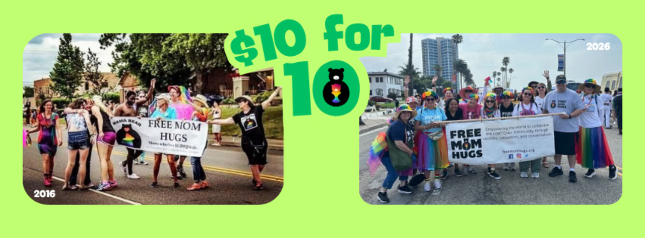 $10 for 10 logo