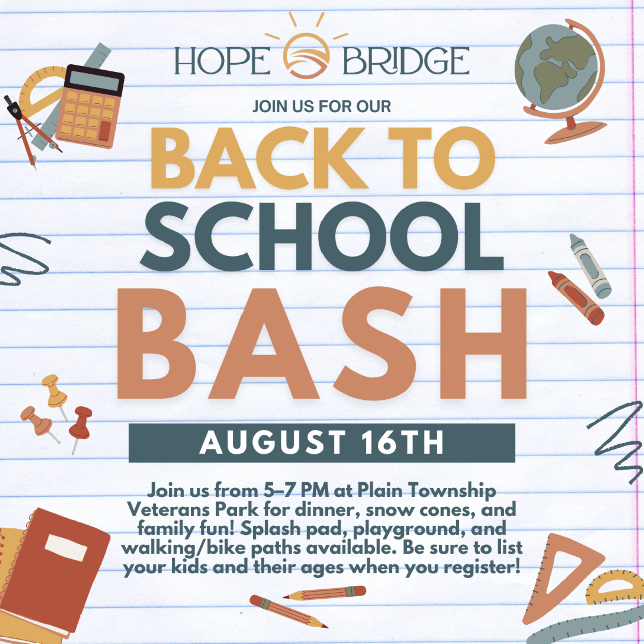 Back to School Bash 2026 logo