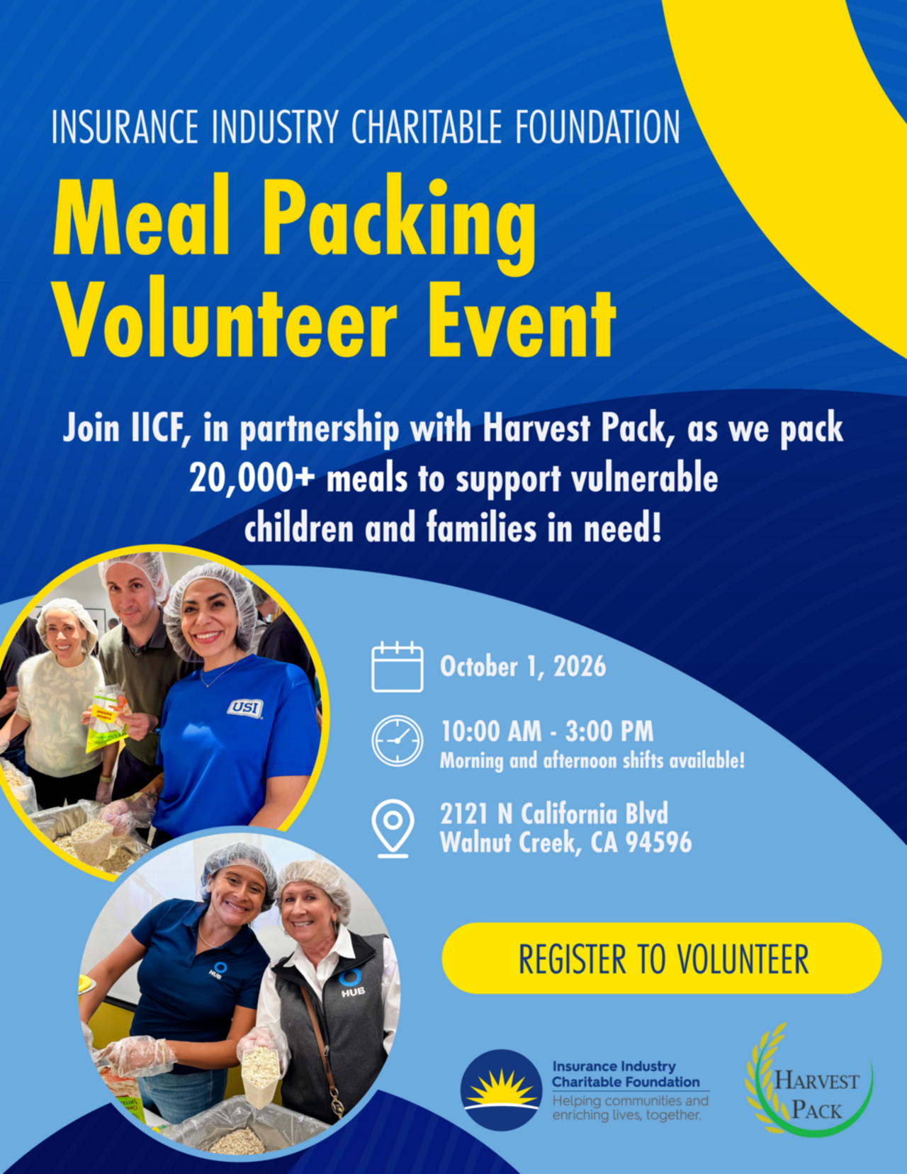 IICF Harvest Pack Meal Packing - Northern CA 2026 logo