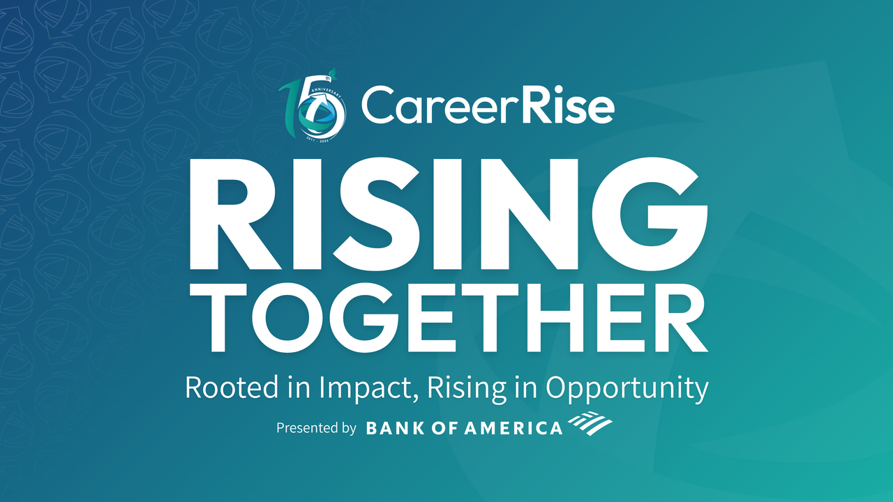 CareerRise's 2nd Annual Rising Together Fundraiser logo