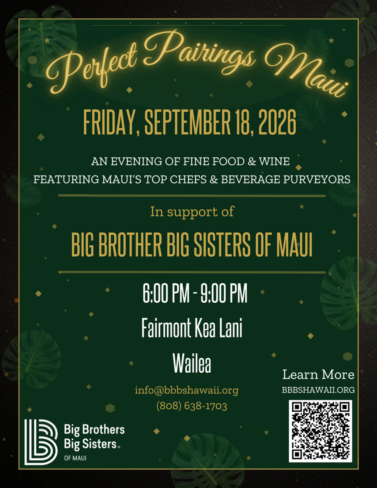 Perfect Pairings Maui 2026 logo