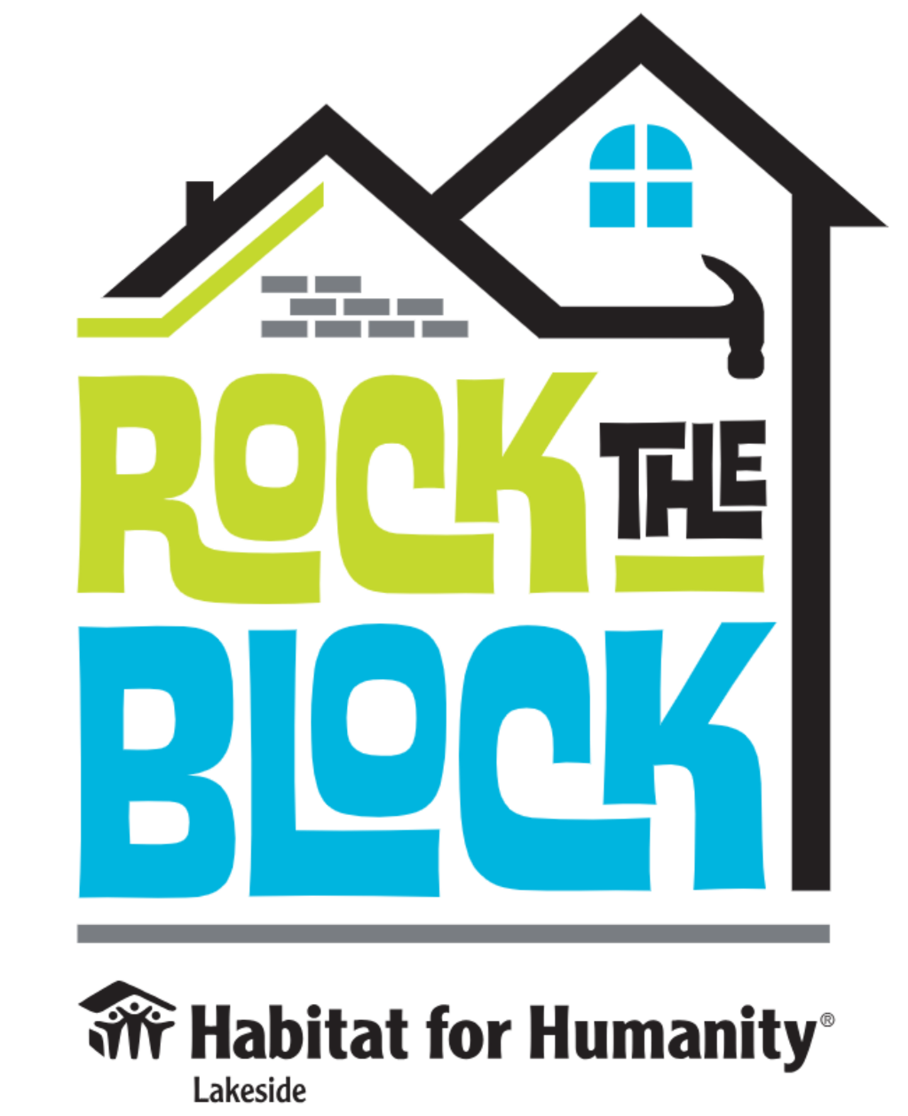 Rock the Block 2026: Volunteering logo