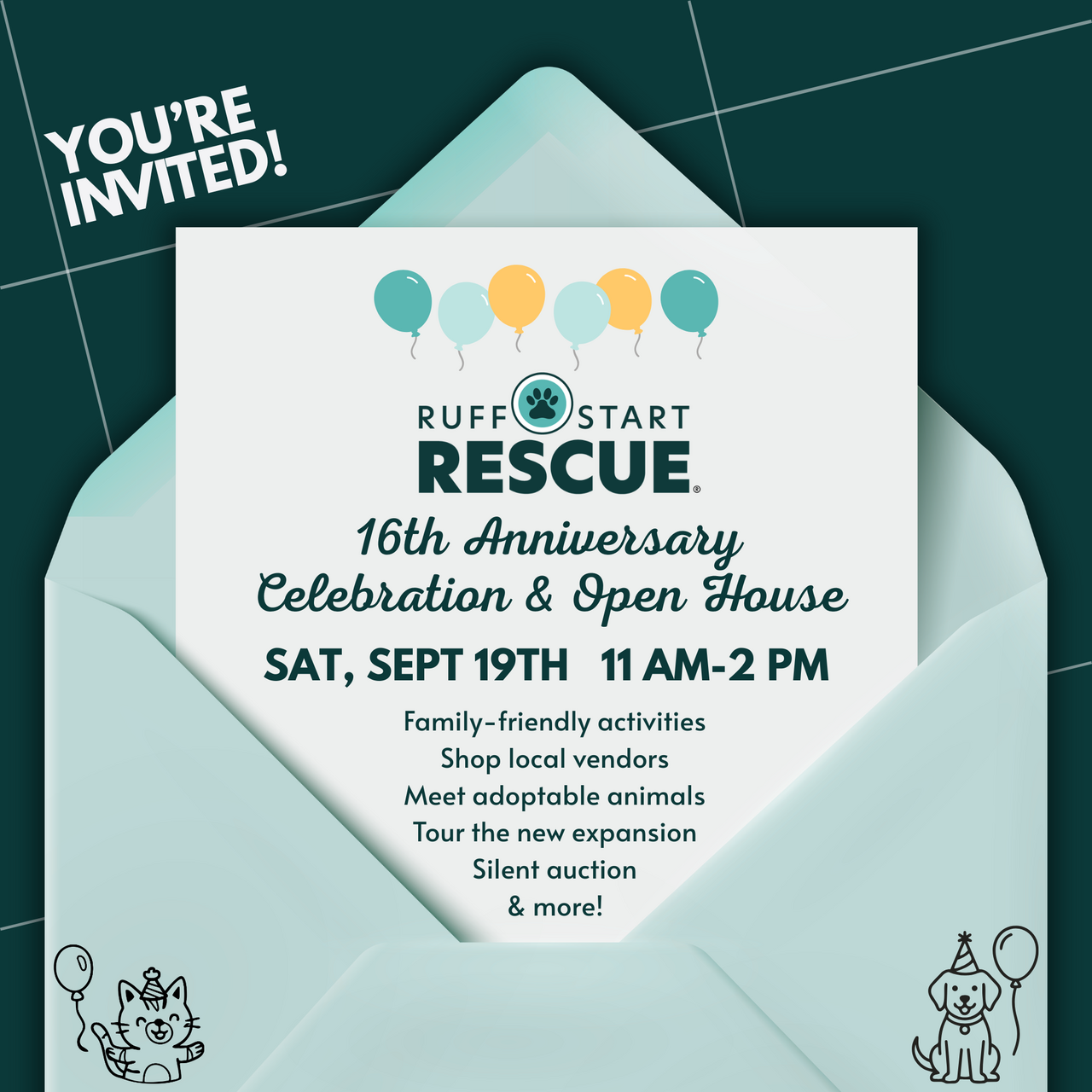 16th Anniversary Celebration & Open House logo