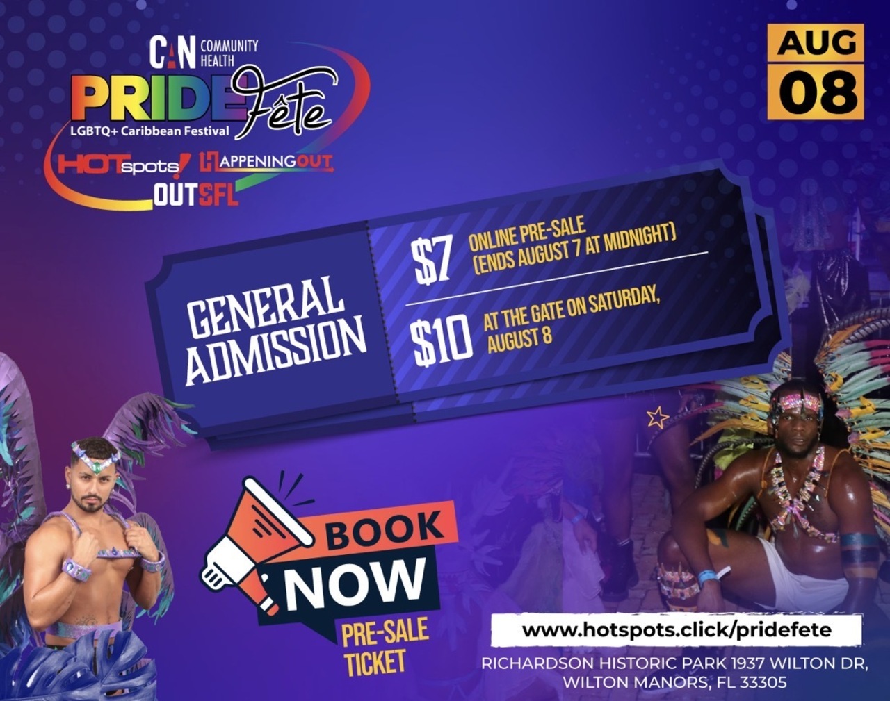 Florida - Pride Fete Caribbean Festival logo