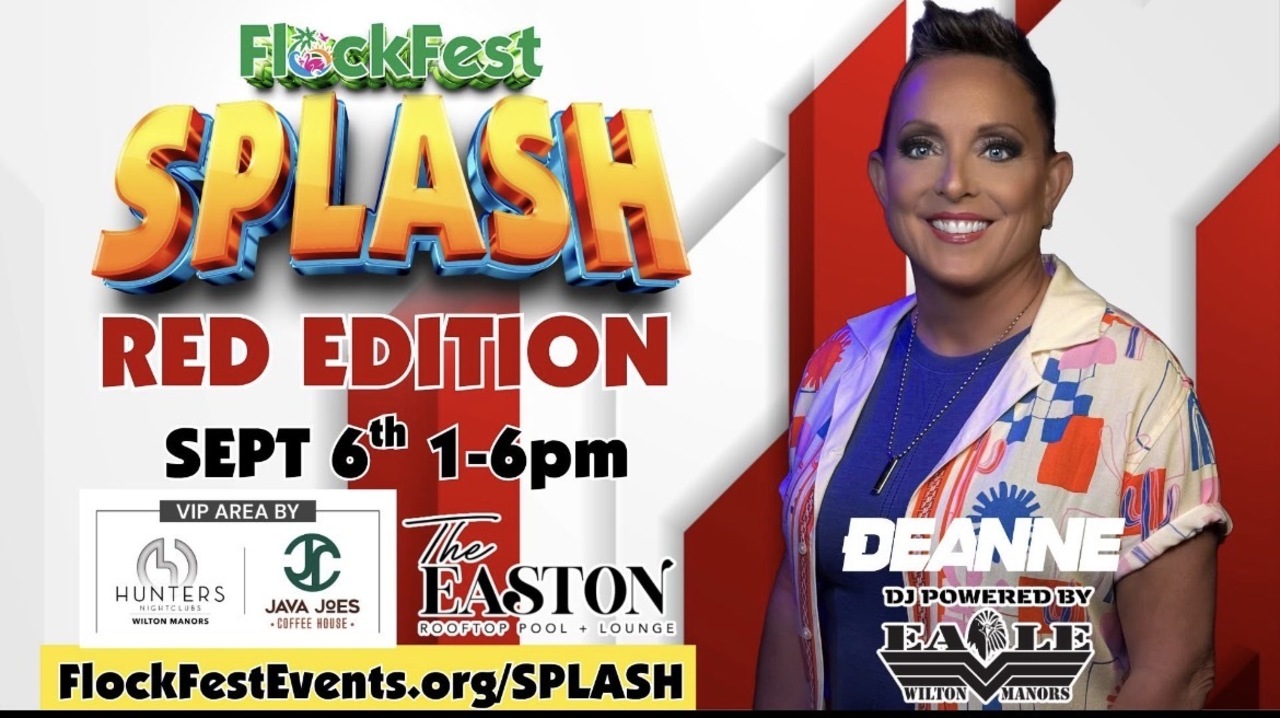 Florida - FlockFest Splash - Red Edition logo