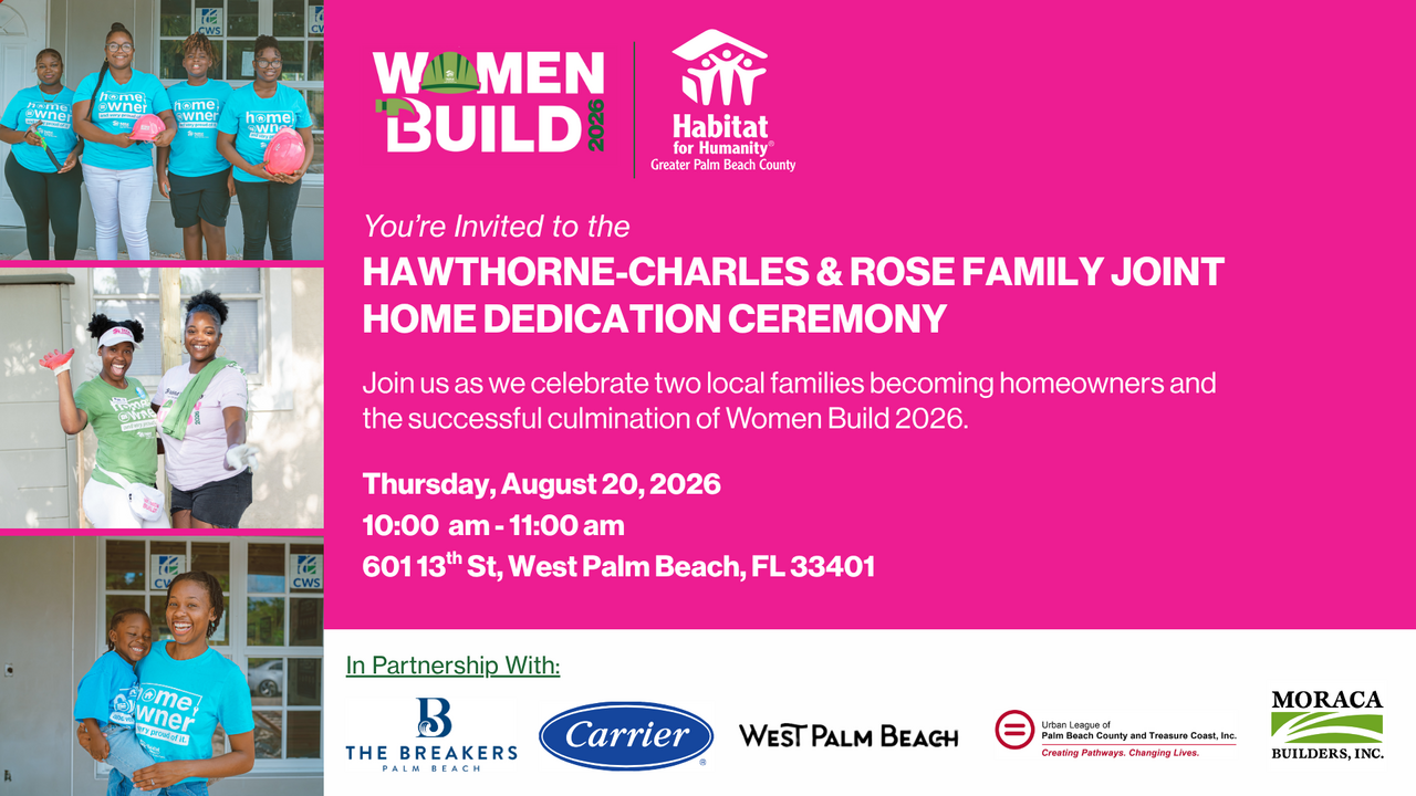 Hawthorne-Charles & Rose Family Joint Home Dedication Ceremony logo