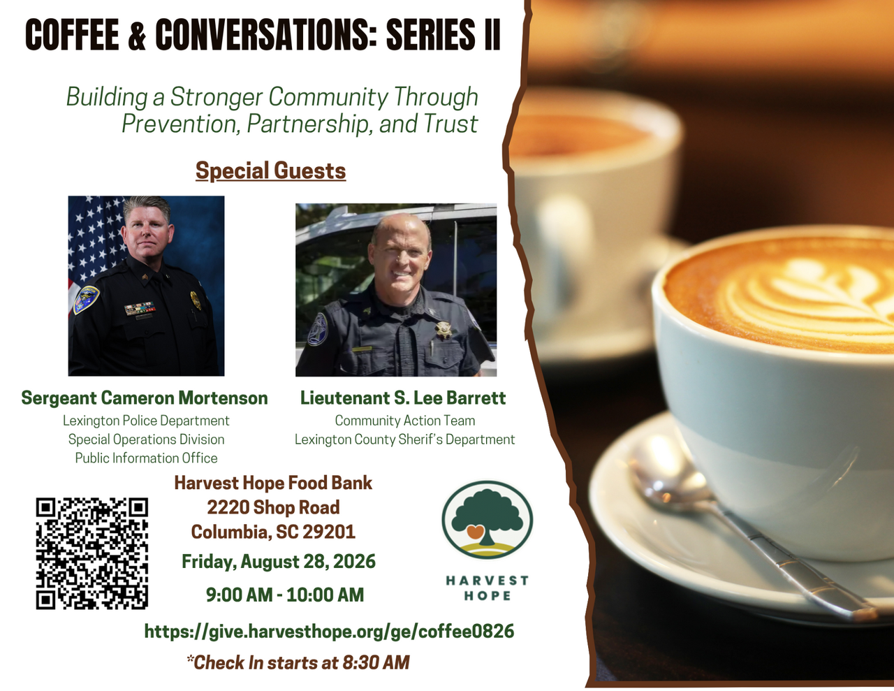 Coffee & Conversations - August 2026 logo