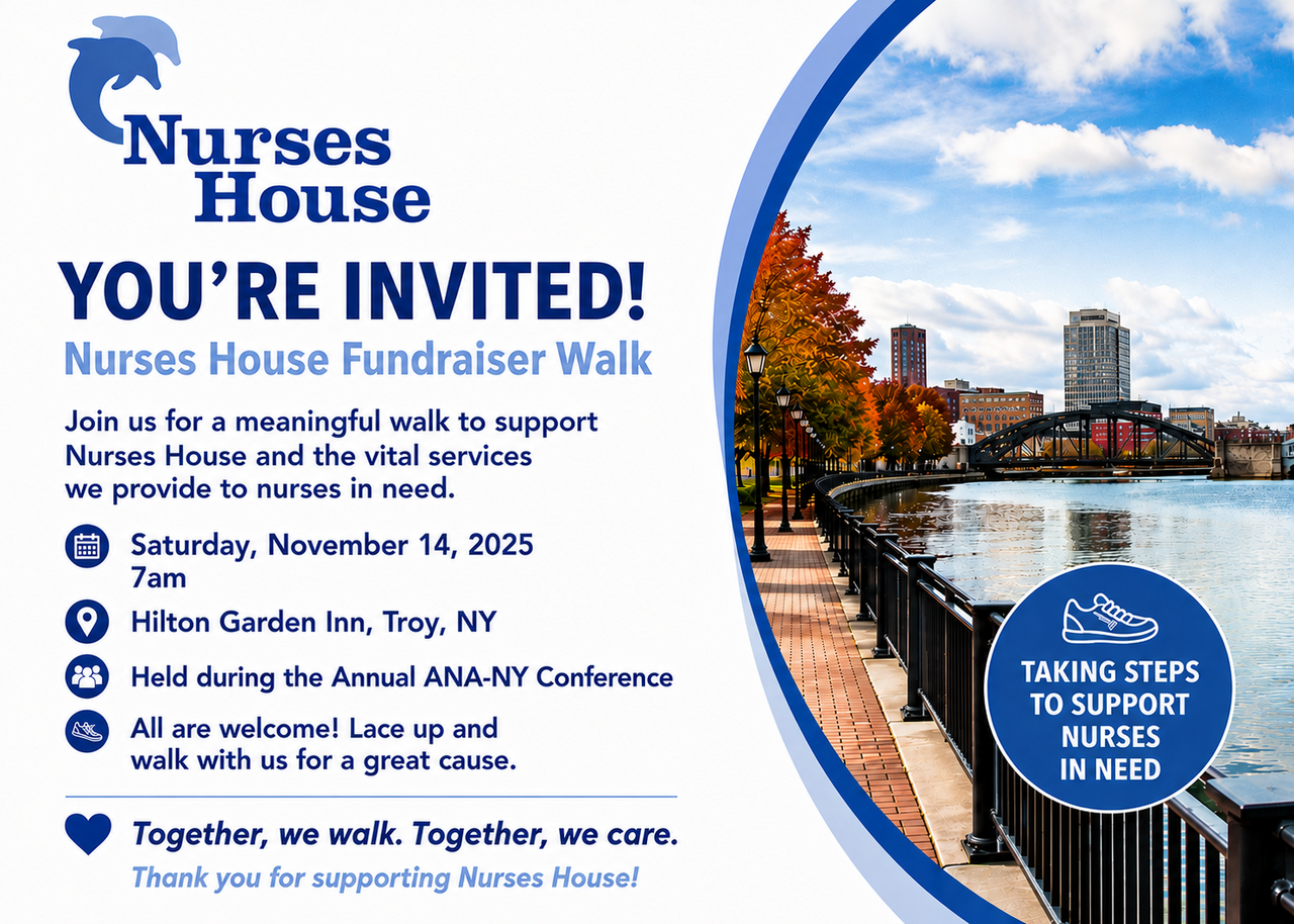 2026 Nurses House Fundraising Walk at ANA-NY logo