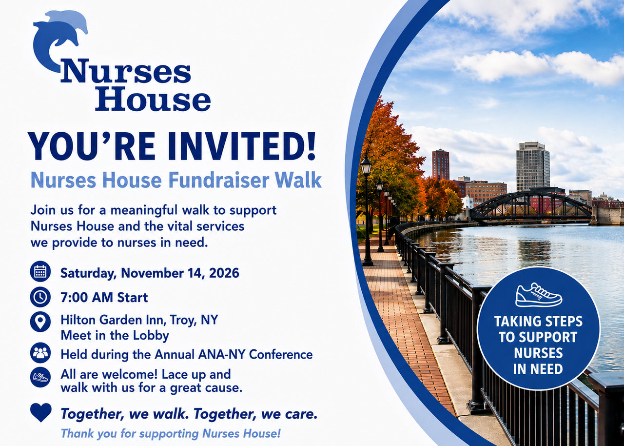 2026 Nurses House Fundraising Walk at ANA-NY logo