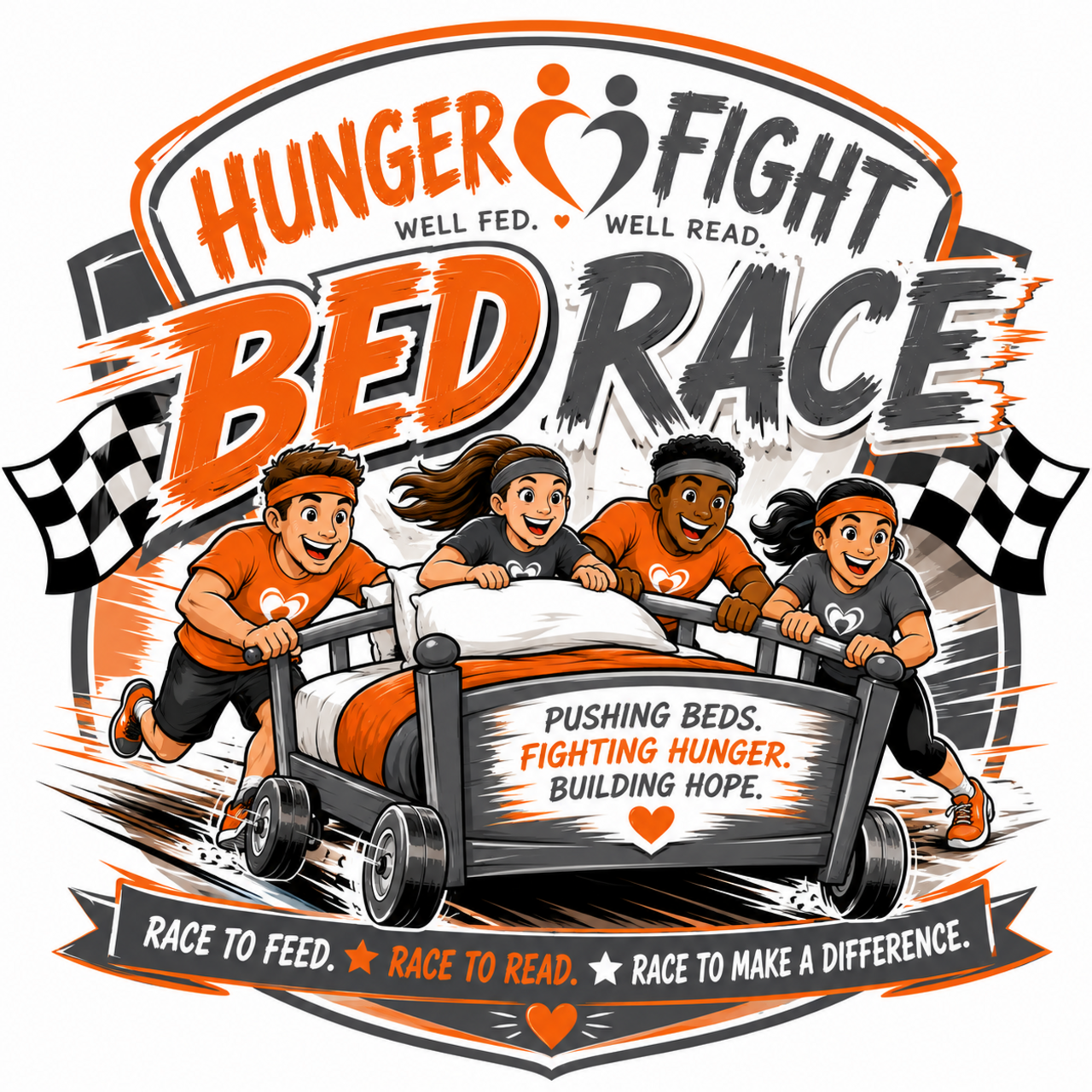Bed Race logo