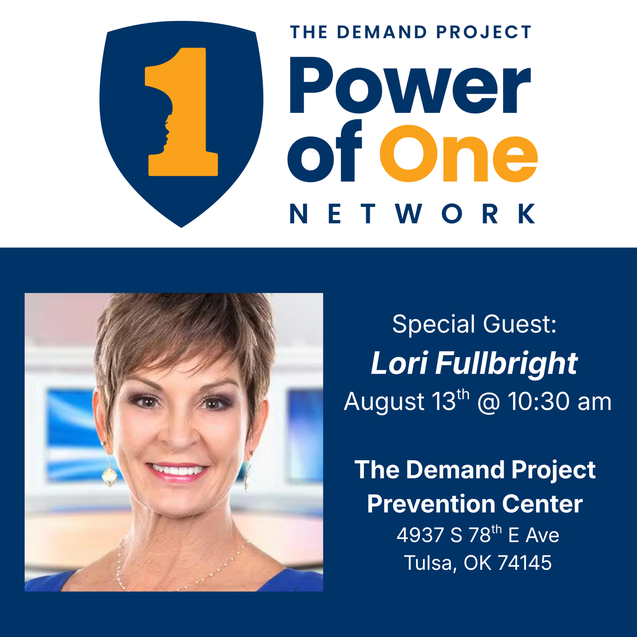 The Power of One Networking logo