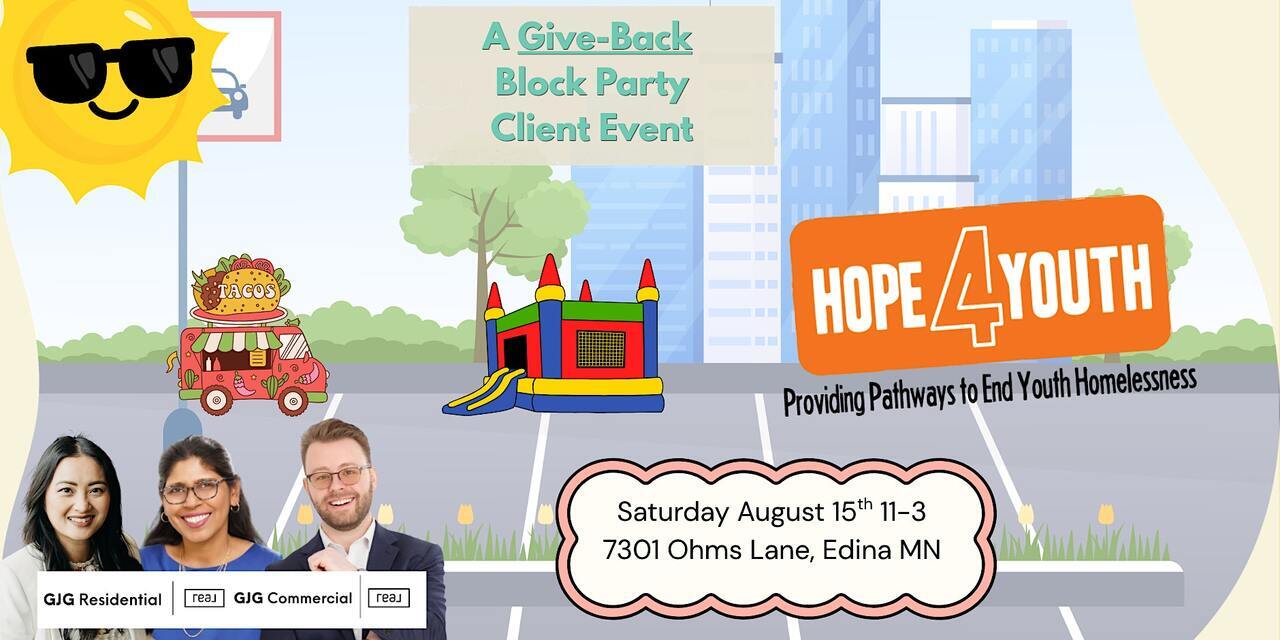 Give Back Block Party logo