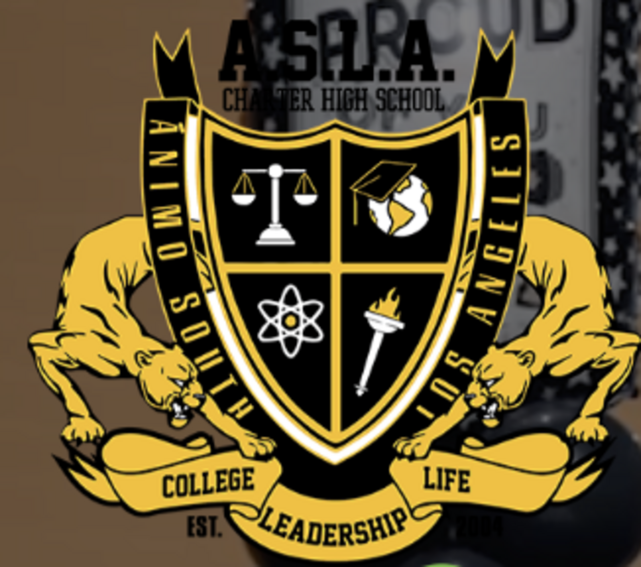 Animo South Los Angeles Charter School logo