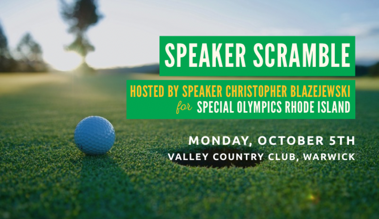 Speaker Scramble Golf Tournament logo