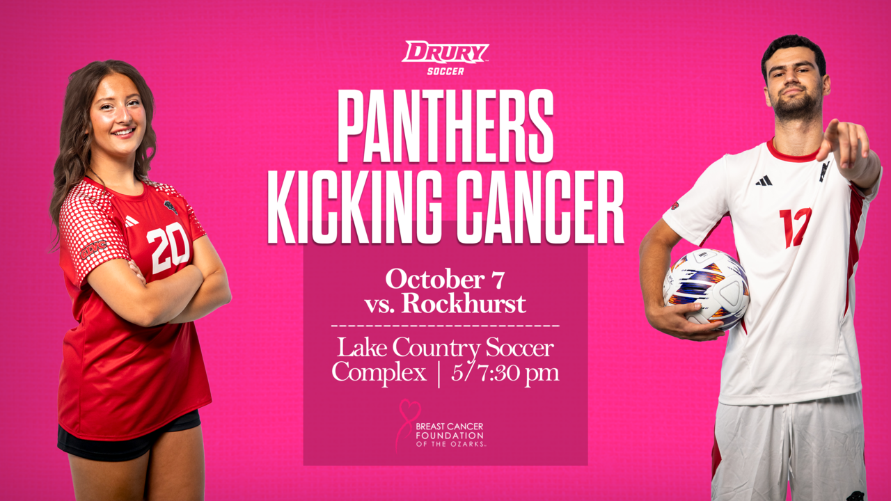 Drury Panthers Kicking Cancer logo