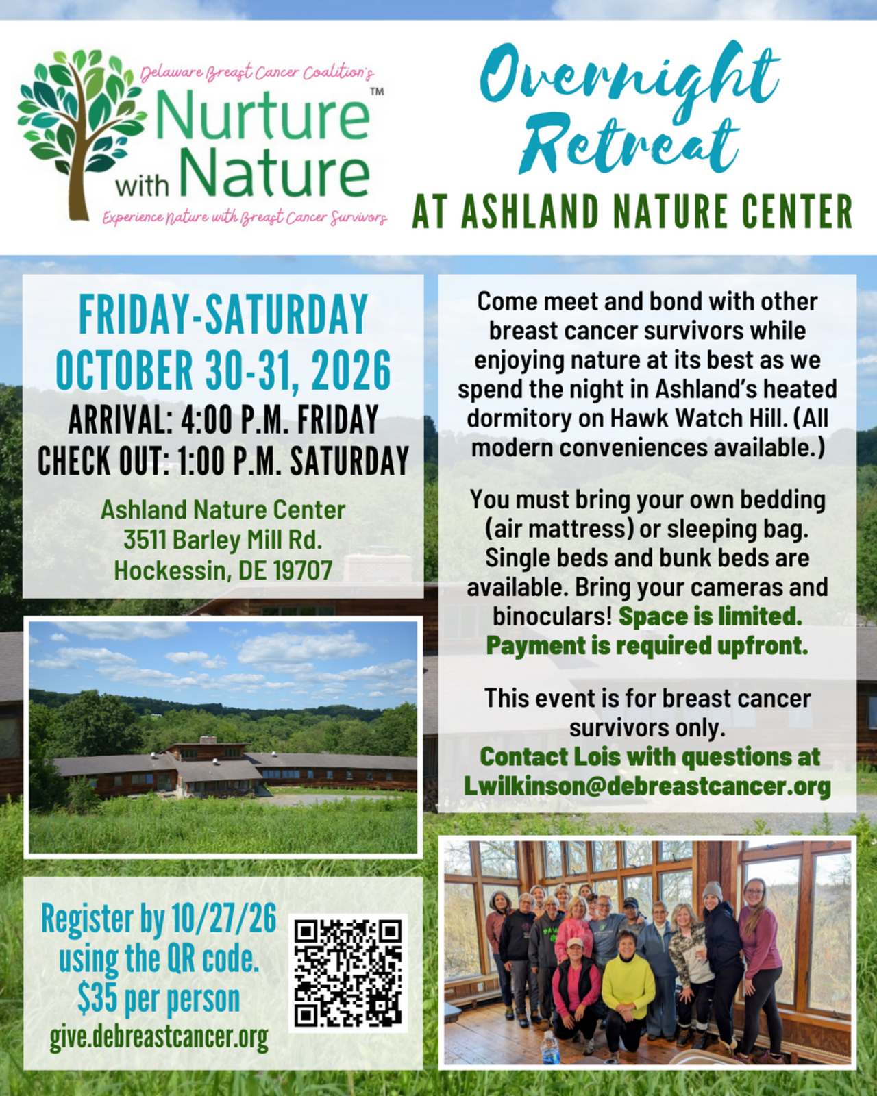 NWN Overnight Retreat Ashland Nature Center logo