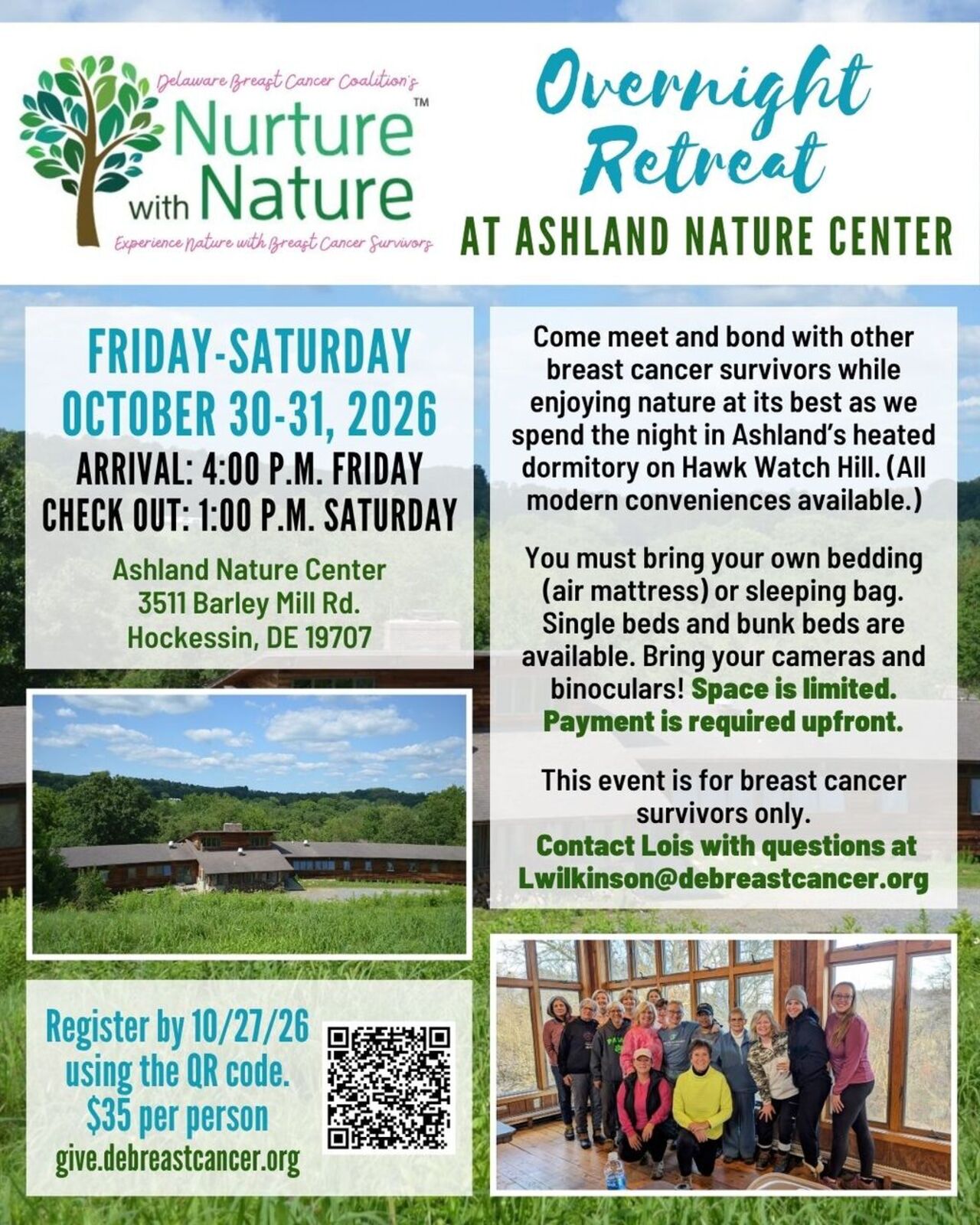 NWN Overnight Retreat Ashland Nature Center logo