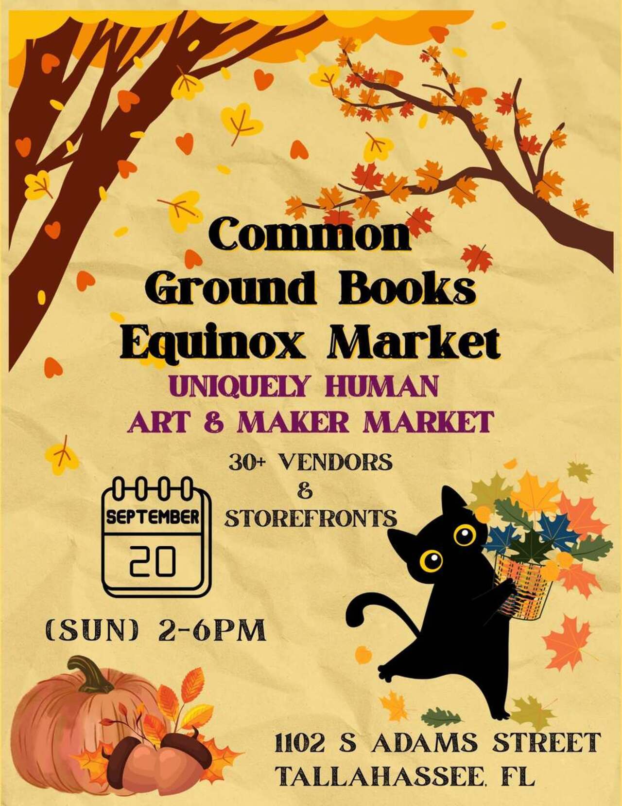 Florida - Common Ground Books Equinox Market logo