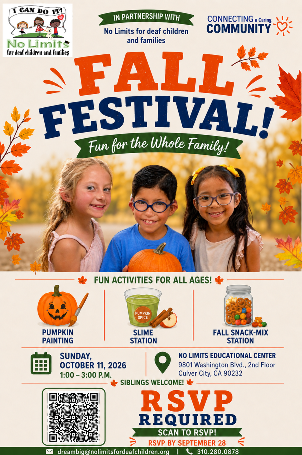 No Limits Fall Festival logo