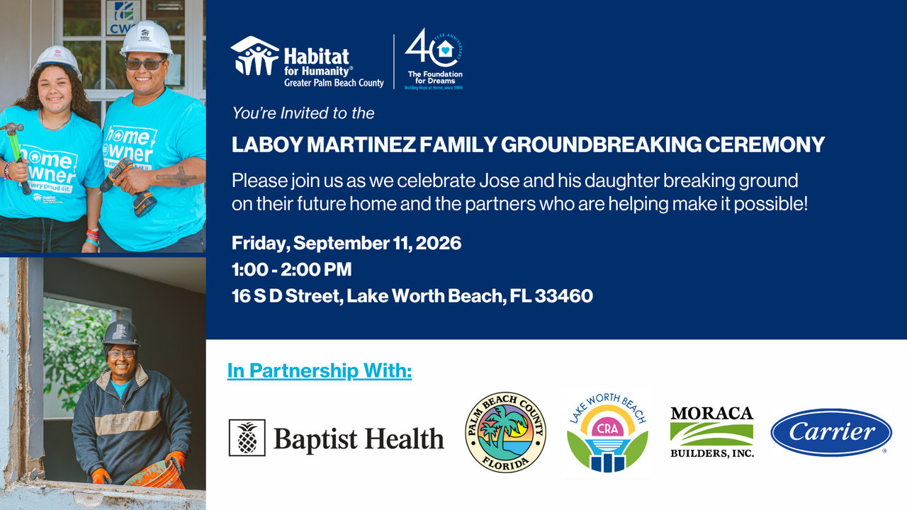 Laboy Martinez Family Groundbreaking Ceremony logo
