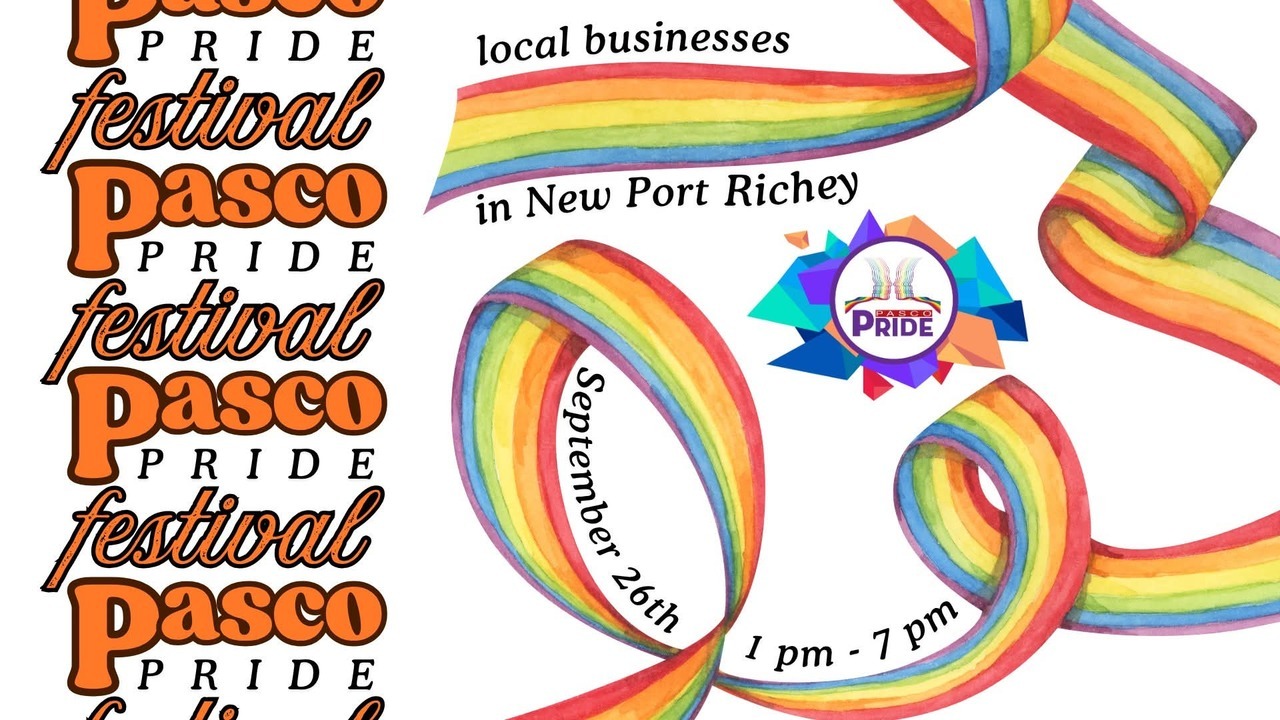 Florida - Pasco Pride Festival 2026 logo