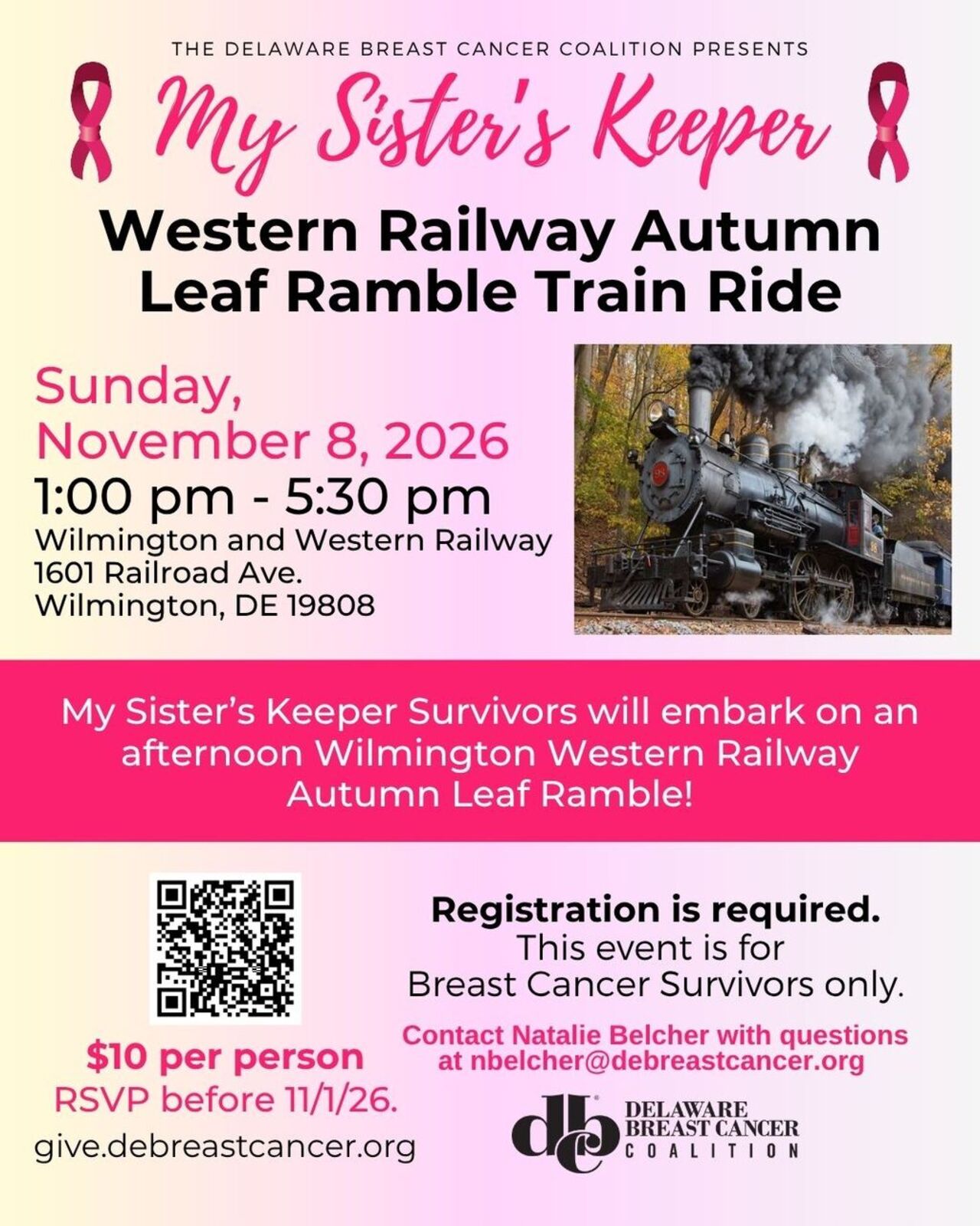 MSK Western Railway Autumn Leaf Ramble Train Ride logo