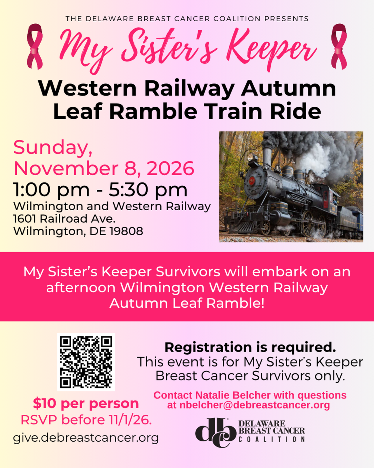 MSK Western Railway Autumn Leaf Ramble Train Ride logo