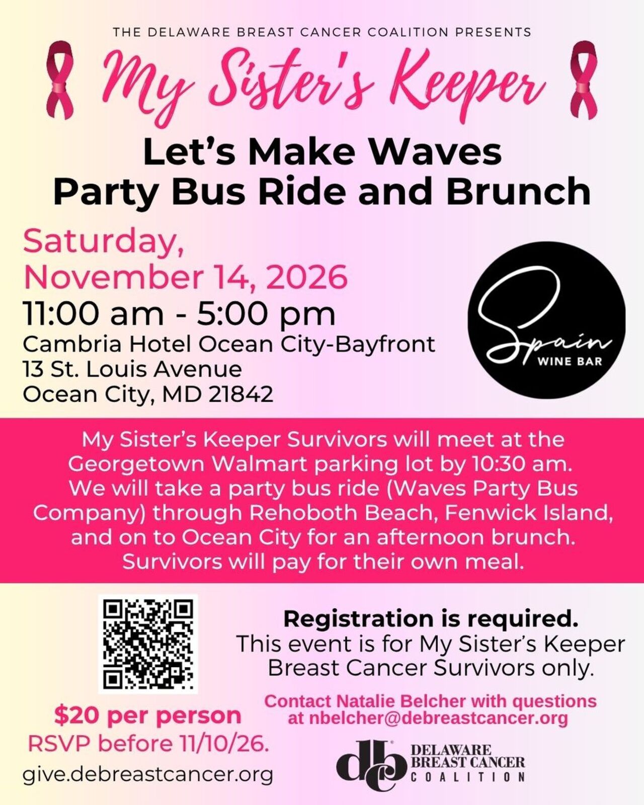 MSK Let's Make Waves - Party Bus Ride and Brunch logo